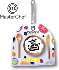 MasterChef / Jumbo - Wokpan - Met Glazen Deksel - 28 Cm - Inductie 7 MasterChef / Jumbo - Wokpan - Met Glazen Deksel - 28 Cm - Inductie -Home Keuken Winkel 1016x1200