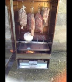 2-L Home & Garden XL Rookoven - RVS - 80x40x28 Cm - 3 Etages -Home Keuken Winkel 1060x1200