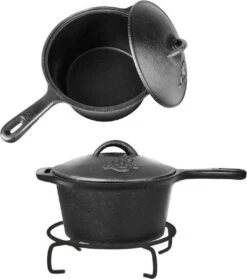 EL Fuego Dutch Oven Set Gietijzer 7-delig 16 EL Fuego Dutch Oven Set Gietijzer 7-delig -Home Keuken Winkel 1063x1200