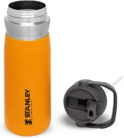Stanley The IceFlow™ Flip Straw Water Bottle 0,65L - Thermosfles - Saffron -Home Keuken Winkel 1074x1200