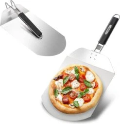 Bighorn Pizzaschep Voor BBQ En Oven-Inklapbare Handgreep -Pizzasnijder- Edelstaal -geschikt Als Broodschep En Ovenschep - SRPT01 -Home Keuken Winkel 1163x1200 5