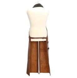 Old West BBQ Schort Barbecue Schort Leer - Cognac Bruin -Home Keuken Winkel 1183x1200 6