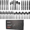 Deleca 6 Persoons Bestekset (36-delig) - Lepels, Messen, Vorken & Steakmessen - Vaatwasserbestendig - Zwart / RVS 1 Deleca 6 Persoons Bestekset (36-delig) - Lepels, Messen, Vorken & Steakmessen - Vaatwasserbestendig - Zwart / RVS -Home Keuken Winkel 1193x1200 5