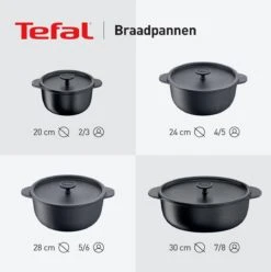 Tefal Trattoria Braadpan - Ø24 Cm 24 Tefal Trattoria Braadpan - Ø24 Cm -Home Keuken Winkel 1194x1200 1