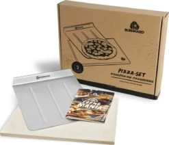 Burnhard Pizzasteen 38 X 30 X 1,5 Cm + Pizzaschep -Home Keuken Winkel 1200x1032 2