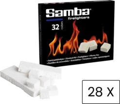 Samba Aanmaakblokjes Wit - Kerosine - 896 Stuks - Omdoos -Home Keuken Winkel 1200x1038 3