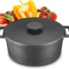 MOA Gietijzeren Braadpan - Inhoud 7,1 Liter - 29CM - Rond - Alle Warmtebronnen - Ook Voor Inductie - Gewicht 7,6 Kg - Zwart - MC29B 1 MOA Gietijzeren Braadpan - Inhoud 7,1 Liter - 29CM - Rond - Alle Warmtebronnen - Ook Voor Inductie - Gewicht 7,6 Kg - Zwart - MC29B -Home Keuken Winkel 1200x1069 2