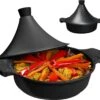 BIKO | Luxe Aluminium Tajine Inductie| Tagine | Geschikt Voor 4-8 Personen - Inductie - Zwart -Home Keuken Winkel 1200x1094