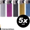Pyroshopping Diamond Lighters – Set Van 5 Stuks – Navulbare Stormaanstekers - Windproof Gasaanstekers -Home Keuken Winkel 1200x1114 2