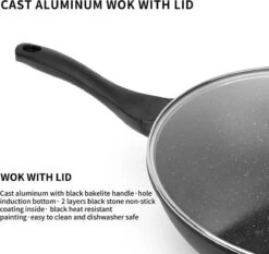 Swiss Pro+ Wokpan - Met Glazen Deksel - 28cm - Zwart 11 Swiss Pro+ Wokpan - Met Glazen Deksel - 28cm - Zwart -Home Keuken Winkel 1200x1133