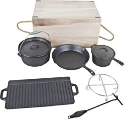 EL Fuego Dutch Oven Set Gietijzer 7-delig 13 EL Fuego Dutch Oven Set Gietijzer 7-delig -Home Keuken Winkel 1200x1153 6