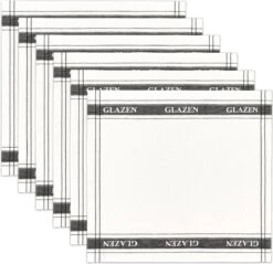 DDDDD Glazendoek / Poleerdoek - White - 6 Stuks -Home Keuken Winkel 1200x1163 4