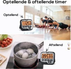 BanGosa® Magnetisch Digitale Kookwekker - Timer - RVS - Keukenwekker Digitaal - Digitale Keuken Timer - Stopwatch Met Magneet 13 BanGosa® Magnetisch Digitale Kookwekker - Timer - RVS - Keukenwekker Digitaal - Digitale Keuken Timer - Stopwatch Met Magneet -Home Keuken Winkel 1200x1164 3