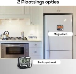 BanGosa® Magnetisch Digitale Kookwekker - Timer - RVS - Keukenwekker Digitaal - Digitale Keuken Timer - Stopwatch Met Magneet 16 BanGosa® Magnetisch Digitale Kookwekker - Timer - RVS - Keukenwekker Digitaal - Digitale Keuken Timer - Stopwatch Met Magneet -Home Keuken Winkel 1200x1166 2