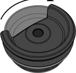 Stanley The NeverLeak™ Travel Mug 0,35L NEW - Thermosfles - Matt Black -Home Keuken Winkel 1200x1167 3