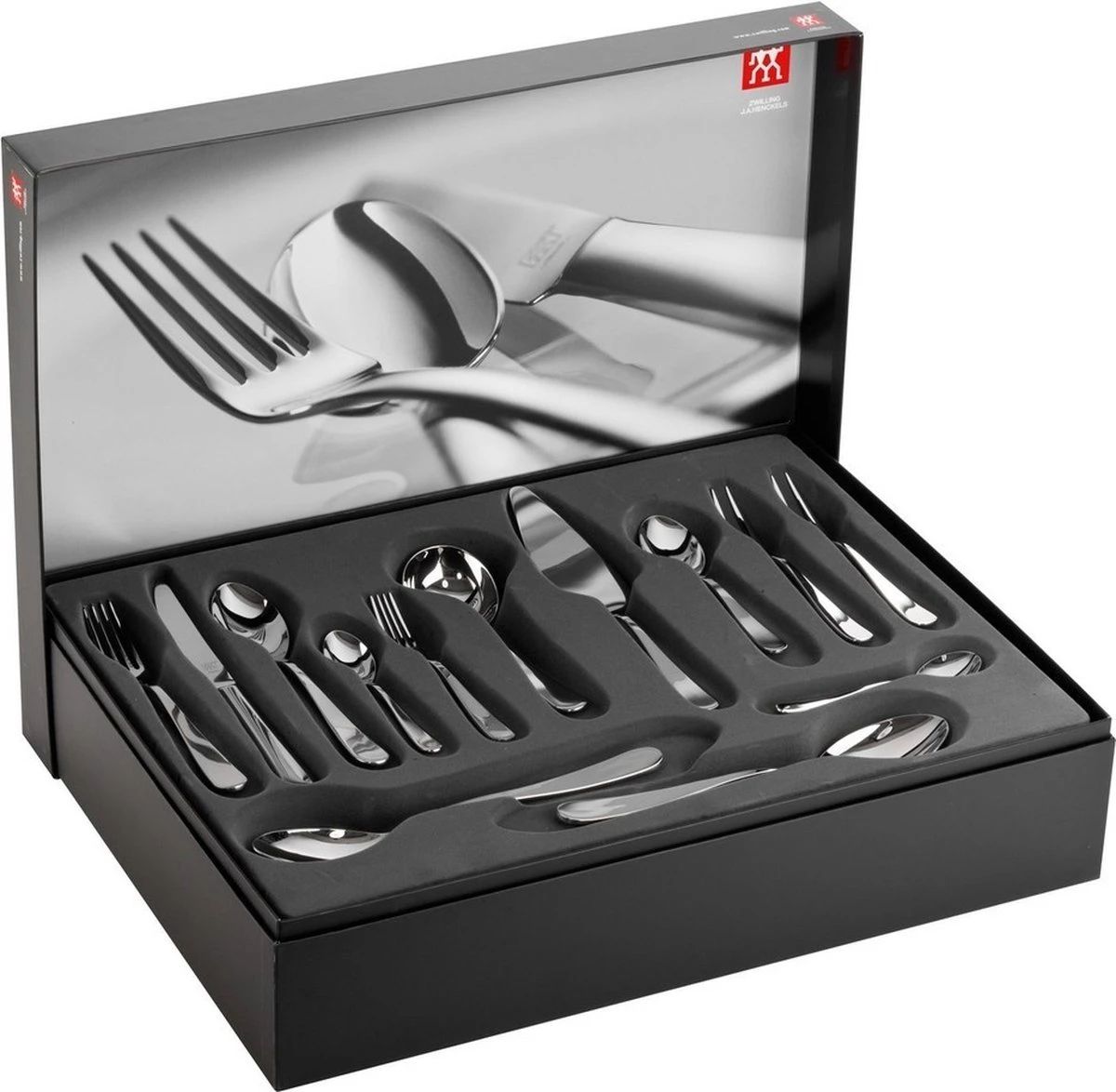 Zwilling Nova Bestekset - 68-delig - 18-10 RVS 3 Zwilling Nova Bestekset - 68-delig - 18-10 RVS