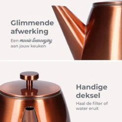 Vaja® Theepot Juliette Rosé Dubbelwandig -Home Keuken Winkel 1200x1196 3