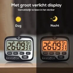 BanGosa® Magnetisch Digitale Kookwekker - Timer - RVS - Keukenwekker Digitaal - Digitale Keuken Timer - Stopwatch Met Magneet 18 BanGosa® Magnetisch Digitale Kookwekker - Timer - RVS - Keukenwekker Digitaal - Digitale Keuken Timer - Stopwatch Met Magneet -Home Keuken Winkel 1200x1198 17