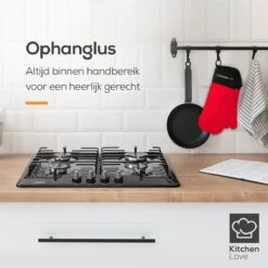 KitchenLove Ovenwanten - 2 Stuks Ovenhandschoenen - Hittebestendig Tot 250 °C - Siliconen - Rood 14 KitchenLove Ovenwanten - 2 Stuks Ovenhandschoenen - Hittebestendig Tot 250 °C - Siliconen - Rood -Home Keuken Winkel 1200x1200 1001