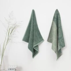 DDDDD Monstera - 2x Theedoek & 2x Keukendoek - Laurel -Home Keuken Winkel 1200x1200 1010