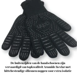 Gohh 2 BBQ Handschoenen Ovenhandschoenen (Aramide En Kevlar) Beschermt Tot 500 °C - Extra Lang -Home Keuken Winkel 1200x1200 1014