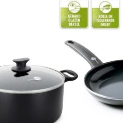 GreenPan Cambridge Koekenpan 26cm - Zwart - Inductie - PFAS-vrij -Home Keuken Winkel 1200x1200 176