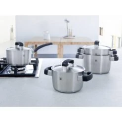 BK Conical Cool Pannenset - 5-delig - RVS - Geschikt Voor Alle Warmtebronnen