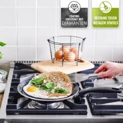 GreenPan Essentials Pannenkoekenpan 24cm - Zwart - Inductie - PFAS-vrij -Home Keuken Winkel 1200x1200 273
