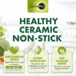 Greenpan Torino Keramische Hapjespan - 28 Cm - Met Glazen Deksel 27 Greenpan Torino Keramische Hapjespan - 28 Cm - Met Glazen Deksel -Home Keuken Winkel 1200x1200 288