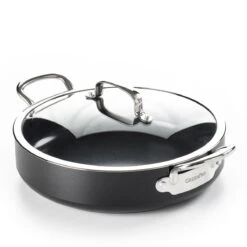 GreenPan Barcelona Infinity Pro Hapjespan Met Deksel 30cm - Zwart - Inductie - PFAS-vrij 27 GreenPan Barcelona Infinity Pro Hapjespan Met Deksel 30cm - Zwart - Inductie - PFAS-vrij -Home Keuken Winkel 1200x1200 309