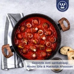 Westinghouse Hapjespan Inductie - Ø 32 Cm - Zwart Marmer - Speciale Editie - Met Deksel 17 Westinghouse Hapjespan Inductie - Ø 32 Cm - Zwart Marmer - Speciale Editie - Met Deksel -Home Keuken Winkel 1200x1200 315