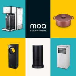 MOA Gietijzeren Braadpan - Inhoud 4,75 Liter - 26CM - Rond - Alle Warmtebronnen - Ook Voor Inductie - Gewicht 5,8 Kg - Bordeaux Rood - MC26BR -Home Keuken Winkel 1200x1200 353