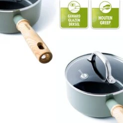GreenPan Mayflower Steelpan - Ø 16 Cm - Keramisch - Inductie -Home Keuken Winkel 1200x1200 397