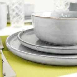 Excellent Serviesset - Servies - 16 Stuks - Aardewerk - Grijs -Home Keuken Winkel 1200x1200 448