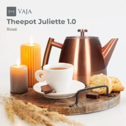Vaja® Theepot Juliette Rosé Dubbelwandig -Home Keuken Winkel 1200x1200 552