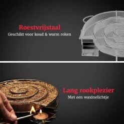 GrillX Cold Smoke Generator Met 1KG Appel Rookmot - 6 Liter - Smokerbox - RVS Rookbox - Rookgenerator - Koud Roken - BBQ Accesoires 8 GrillX Cold Smoke Generator Met 1KG Appel Rookmot - 6 Liter - Smokerbox - RVS Rookbox - Rookgenerator - Koud Roken - BBQ Accesoires -Home Keuken Winkel 1200x1200 604