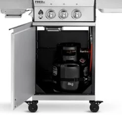 Burnhard Gas BBQ FRED JR. Deluxe - 2 Branders - Incl. Keramische Infraroodbrander & Afdekhoes - Deluxe 28 Burnhard Gas BBQ FRED JR. Deluxe - 2 Branders - Incl. Keramische Infraroodbrander & Afdekhoes - Deluxe -Home Keuken Winkel 1200x1200 635