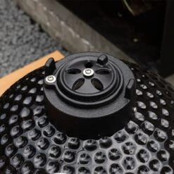 BluMill Kamado BBQ Egg - Kamado 13 Inch - Incl. Vlees Thermometer - Houtskoolbarbecues - Zwart - Ø 27cm -Home Keuken Winkel 1200x1200 652