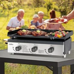 Bighorn Plancha Grill - Gasbarbecue – Tabletop – Draagbaar – 3 Branders -Home Keuken Winkel 1200x1200 664