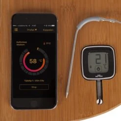 Patton Kamado Houtskool Barbecue - 18" - Grilloppervlak Ø 39 Cm - Met Bluetooth Thermometer - Groen -Home Keuken Winkel 1200x1200 688