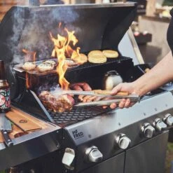Burnhard Gas BBQ Big FRED Deluxe - 4 Branders - Incl. Keramische Infraroodbrander & Afdekhoes - Deluxe -Home Keuken Winkel 1200x1200 693