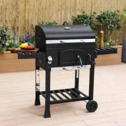 Alice's Garden Houtskool BBQ Bernard - Smoker - Verstelbare Houtskoolbak - Zwart 17 Alice's Garden Houtskool BBQ Bernard - Smoker - Verstelbare Houtskoolbak - Zwart -Home Keuken Winkel 1200x1200 730