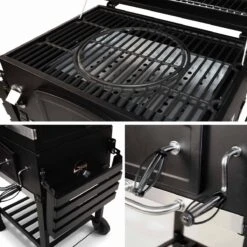 Alice's Garden Houtskool BBQ Bernard - Smoker - Verstelbare Houtskoolbak - Zwart 18 Alice's Garden Houtskool BBQ Bernard - Smoker - Verstelbare Houtskoolbak - Zwart -Home Keuken Winkel 1200x1200 731