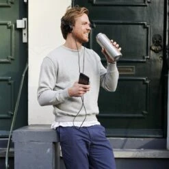 Mepal – Isoleerfles Ellipse 900 Ml – Houdt Je Drankje 12 Uur Warm En 24 Uur Koud – Natural Brushed – Geschikt Voor Bruiswater – Thermosfles – Lekdicht -Home Keuken Winkel 1200x1200 785