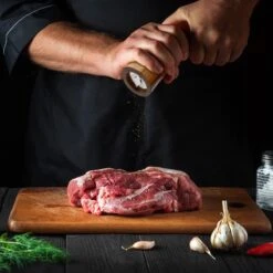 Nimma® Peper En Zoutmolen Set - Incl Navul Lepel - Verstelbare Maalgraad - Acacia Hout -Home Keuken Winkel 1200x1200 800