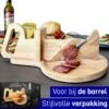 MikaMax Worst Guillotine - Worstsnijder - Worst Snijplank - Sausage Guillotine - Makkelijk Schoon Te Maken - RVS Mes - Bamboe - 30 X 19cm -Home Keuken Winkel 1200x1200 843