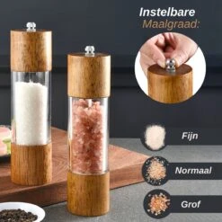 VAIVE Peper En Zoutmolen Set - Pepermolen -Home Keuken Winkel 1200x1200 848