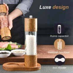 VAIVE Peper En Zoutmolen Set - Pepermolen -Home Keuken Winkel 1200x1200 849
