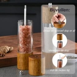VAIVE Peper En Zoutmolen Set - Pepermolen -Home Keuken Winkel 1200x1200 850