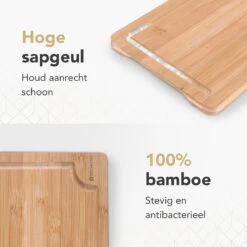 Rochester Snijplanken Hout – Borrelplank – Serveerplank - 3-Delig – Organisch Bamboe – Luxe Design – Hygienisch En Duurzaam -Home Keuken Winkel 1200x1200 859